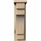 Ekena Millwork Mediterranean Rough Sawn Corbel w/Backplate, Douglas Fir, 6"W x 12"D x 20"H COR06X12X20MED01RDF - alternate 2